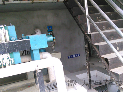 超声波明渠流量计检测排污废水