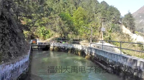 超声波多普勒流量计在永泰白云乡进行安装测量
