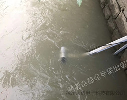 非满管流量计在雨水管排水口测量流量