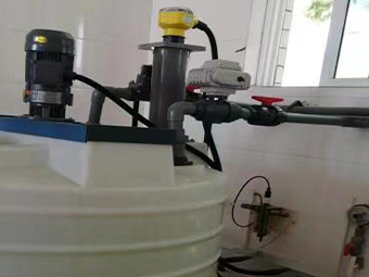 大禹一体式超声波液位计应用于自来水厂测量液位高度