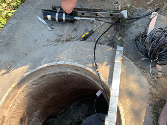 杭州建德市洋溪街道下水道流量监测选用大禹多普勒流速仪