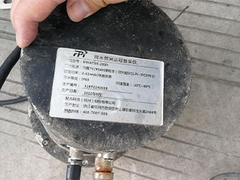 大禹电子多普勒流速仪应用于城市污水井与雨水井测量水位和流速