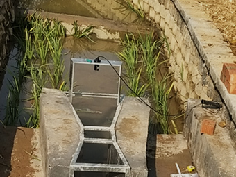 灌区农业水价流量监测 大禹明渠流量计+巴歇尔槽