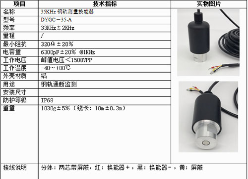 铁轨换能器 铁轨换能器